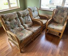 Wicker Furniture Set 2+ 1 + 1