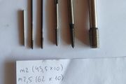 IN STOCK. 6pcs set USSR Metric Thread Taps NOS Soviet Vintage Mix M2 M2.5 M3 M4 M5 M12.