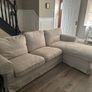 3 seater sofa with chaise lounge Image 3