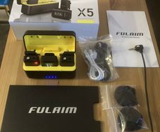 FULAIM X5M Wireless Lavalier Microphone (2TX + 1RX + Charging Case)