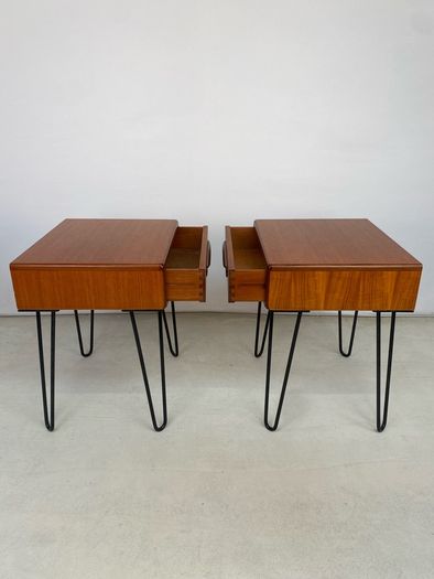 Stunning Pair of G Plan Bedside Tables