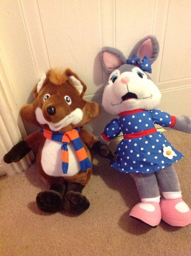 new - bunny, fox