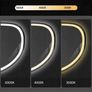 LED Bathroom Mirror Demister Speakers 100x70cm Image 5