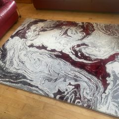 Modern abstract rug