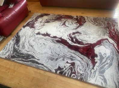 Modern abstract rug