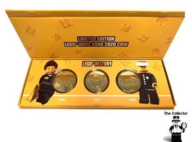 LEGO Hong Kong 2020 Celebration Coins Limited Edition Sets There are Only 888 Copies Of These Unique Coin Collections That Were Made Made