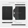 ESR Case for iPad 8th Generation (2020) iPad 7th Generation (2019),Stand Case for iPad 10.2 , Rugged Protection, Pencil Holder, Magnetic Mounting, Sentry Series, Black Image 6