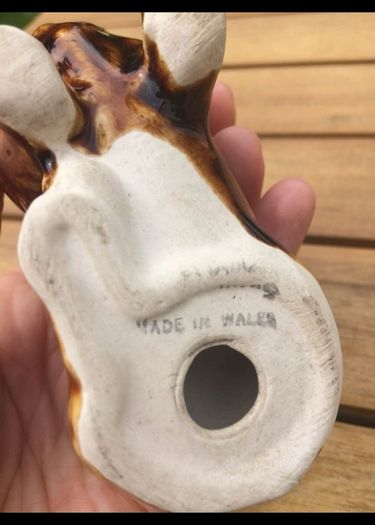 Vintage Ceramic Dog Figure