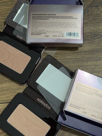 kaleidos blushers and palette new