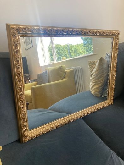 Vintage Mirror. - Over-Mantle / Hall Mirror
