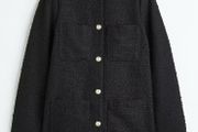 H&amp;M Boucle Jacket Black Size M!