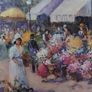 Painting Flower market Image 3