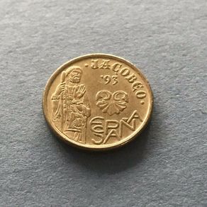 Spain 5 Pesetas 1993 St James Commemorative Coin