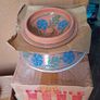 Indian Clay handi cooking pots still new in boxes Image 3