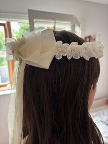 Floral Tiara- Communion or bridal