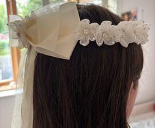 Floral Tiara- Communion or bridal