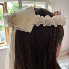 Floral Tiara- Communion or bridal