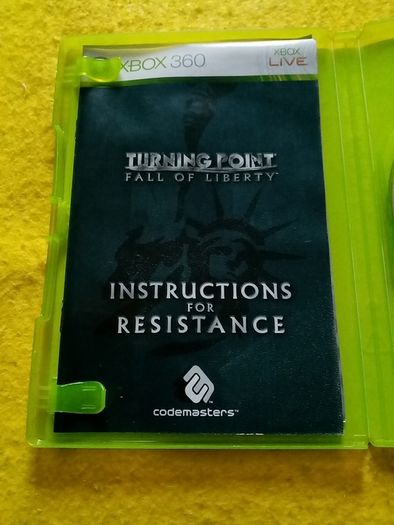 Turning Point Fall of Liberty Xbox 360 games Original