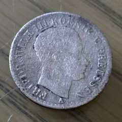 PRUSSIA 1/6 Thaler 1823 A Silver