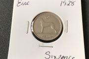 Ireland 1928 Sixpence