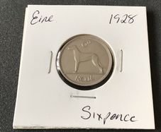 Ireland 1928 Sixpence