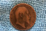 British 1 penny 1902