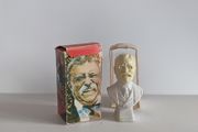 Vintage Avon President Theodore Roosevelt Tai Winds After Shave 5oz Bottle w/Box