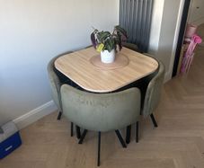 table and chairs