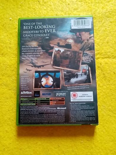 Call of duty 2 Big Red one Xbox Original Games Original Pal version