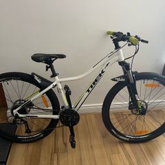 Trek Skye SL Womens Hardtail Mountain Bike Dames Crystal White/Volt Green
