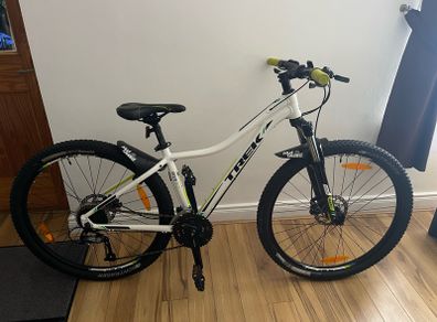Trek Skye SL Womens Hardtail Mountain Bike Dames Crystal White/Volt Green