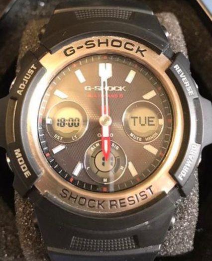 Casio G Shock multiband 5 protection watch