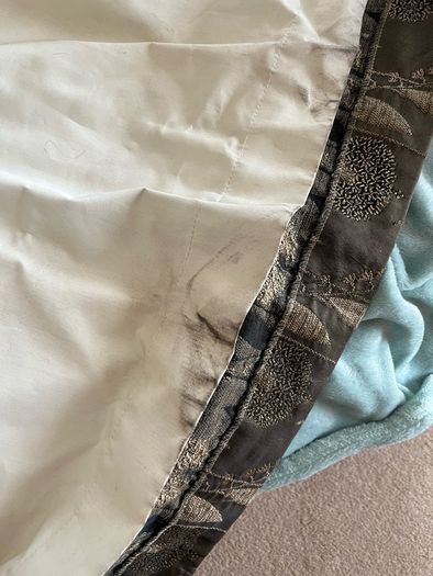 Bespoke handmade door curtain