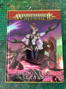 Warhammer Age of Sigmar 3rd edition Slaanesh Battletome