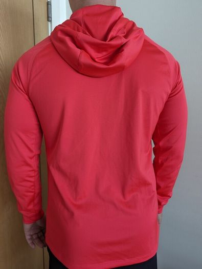 hooded men , Original Liverpool Strike Tracksuit With Hood - Red MEN jacket M hoodie