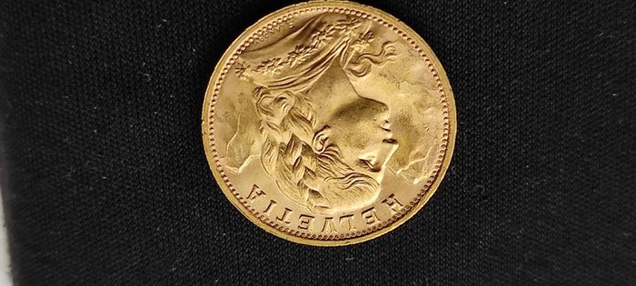 Gold coin 20 francs