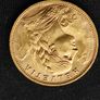 Gold coin 20 francs Image 2
