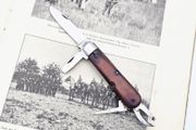 1920s Wenger Delemont 1908 Model Swiss Army Knife for Parts or Repair Restoration project