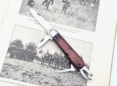 1920s Wenger Delemont 1908 Model Swiss Army Knife for Parts or Repair Restoration project
