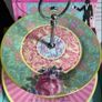 2 tier cake plate Arthur price x Llewelyn Bowen Image 2