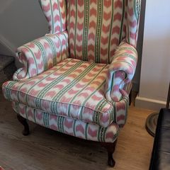 Antique wingback Armchair