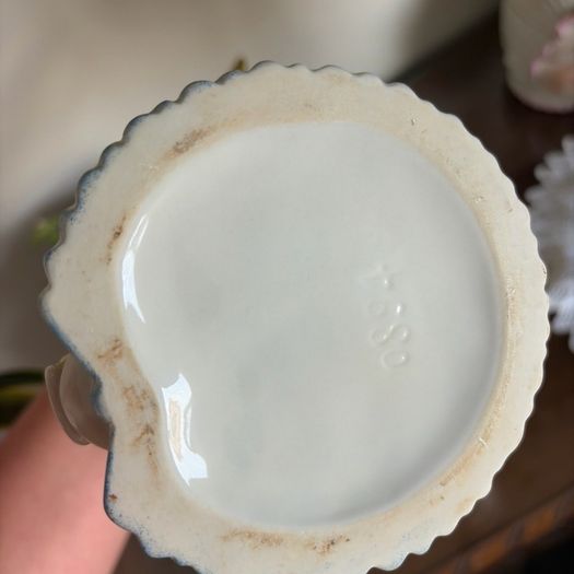 Vintage Baby Head Ceramic Container