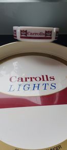 Carroll's ash tray and beer tray