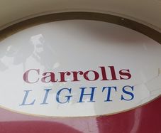 Carroll's ash tray and beer tray
