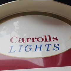 Carroll's ash tray and beer tray