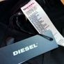 BNWT - Diesel Side-stripe pleat-front Black trouser Image 4