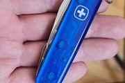 Vintage Wenger Apprentice Retired Model 85mm Swiss Army Knife Swiss Advertising sak