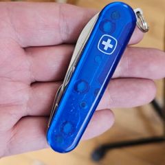 Vintage Wenger Apprentice Retired Model 85mm Swiss Army Knife Swiss Advertising sak
