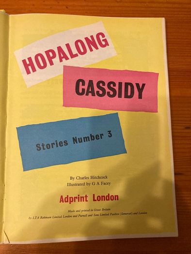 Cowboy Annual: 'Hopalong Cassidy' Stories No.3