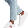 Tommy Hilfiger Men's Vulcanized Sneakers Core Stripes Mesh Low Top, White, EU 44, UK 10 Image 2